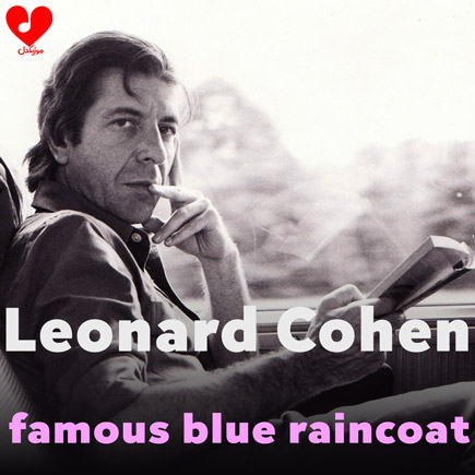 Cohen deals blue raincoat